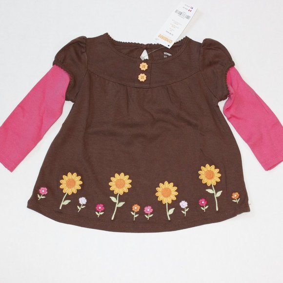 NWT Gymboree 12-18M swing top leggings set Sunflower Smiles - Picture 2 of 6